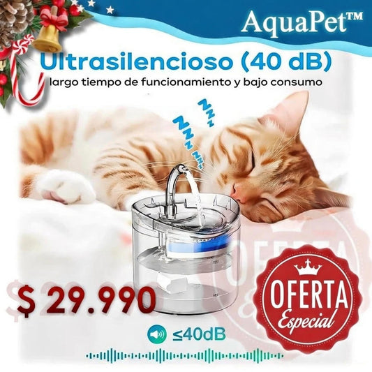 AquaPet™ - Fuente Automática de Agua para Mascotas