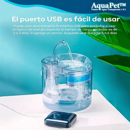 AquaPet™ - Fuente Automática de Agua para Mascotas