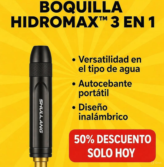 Boquilla HidroMax™ 3 en 1